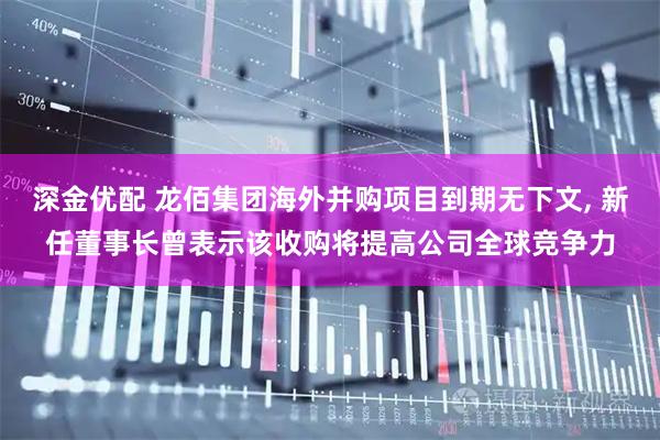 深金优配 龙佰集团海外并购项目到期无下文, 新任董事长曾表示该收购将提高公司全球竞争力