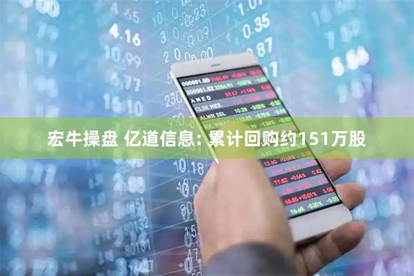 宏牛操盘 亿道信息: 累计回购约151万股