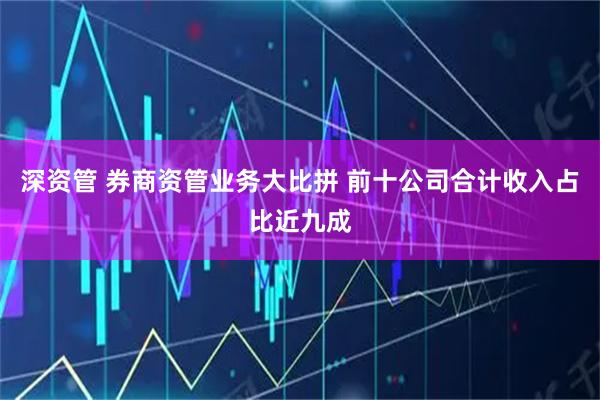 深资管 券商资管业务大比拼 前十公司合计收入占比近九成