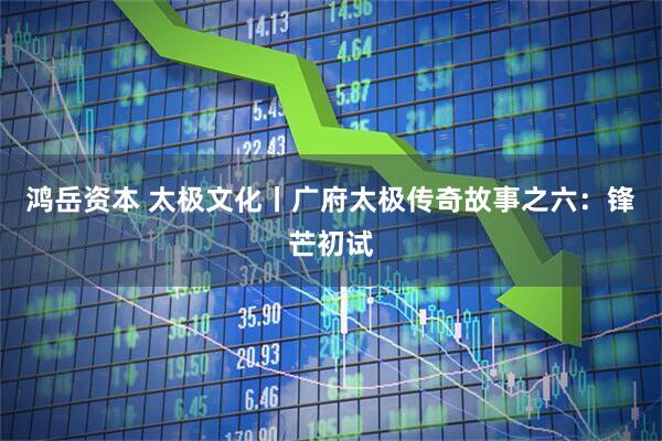 鸿岳资本 太极文化丨广府太极传奇故事之六：锋芒初试